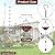 Qipade 10FT Lotus Rain Chain, Rain Chains for Gutters with 12 Cups, Adjustable Rain Catcher Chain with Bell for Eaves Drainage, Replacement for Downspout