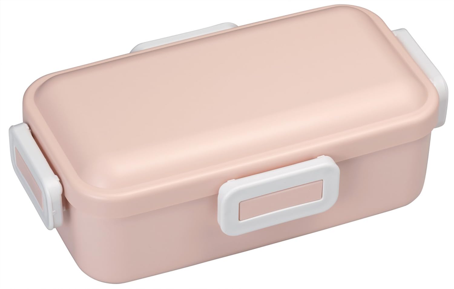 スケーター(Skater) 弁当箱 530ml 1段 女性 日本製 汁漏れしにくい4点ロック ランチボックス 食洗機対応 レンジ対応 くすみピンク PFLB6AG-A