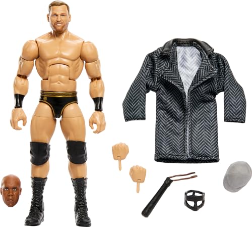 Mattel WWE Elite Collection Action Figure Royal Rumble Ridge Holland with Accessory and Virgil Build-A-Figure Parts