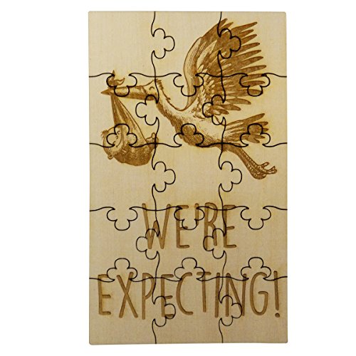 We're Expecting 15 Piece Basswood Jigsaw Puzzle, Surprise...