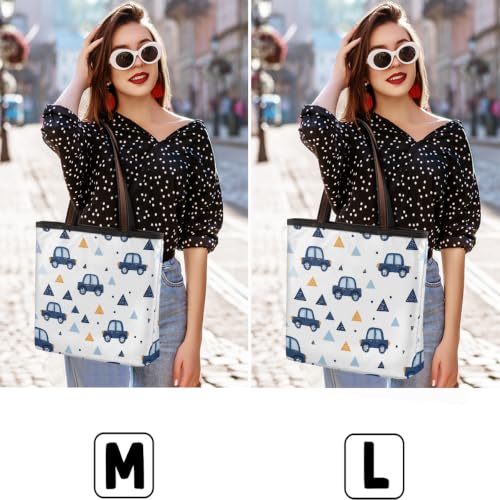 Sac fourre-tout avec fermeture éclair grand cabas anti-perte pour le shopping - 2