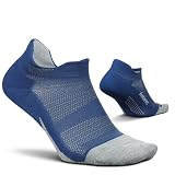 Feetures Elite Ultra Light Cushion No Show Tab - Calcetines deportivos con compresión específica - (1 par),XL