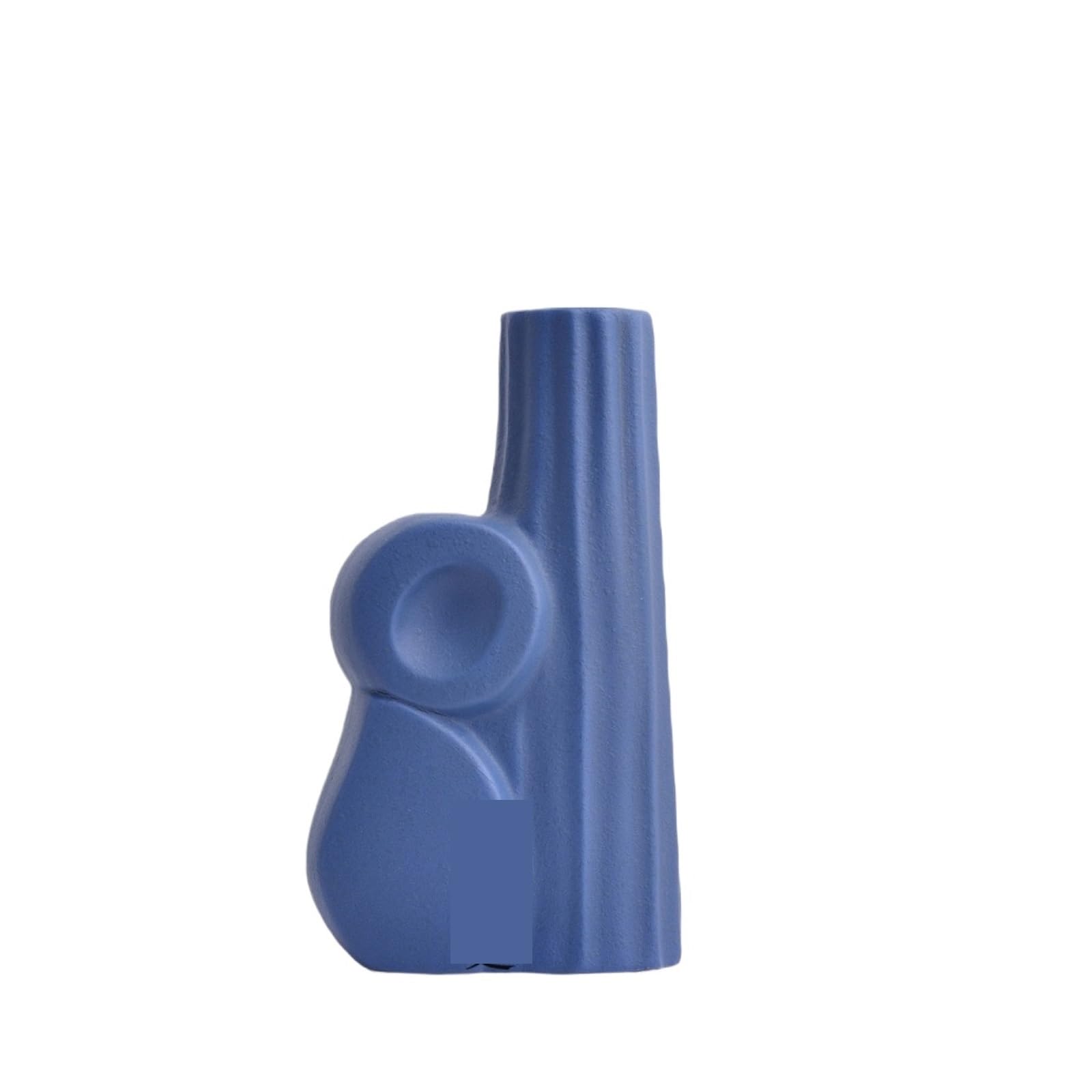 Flower Holder Trregualr Ceramic Flower Vase For Dining Room Table And Shelf For Centerpiece