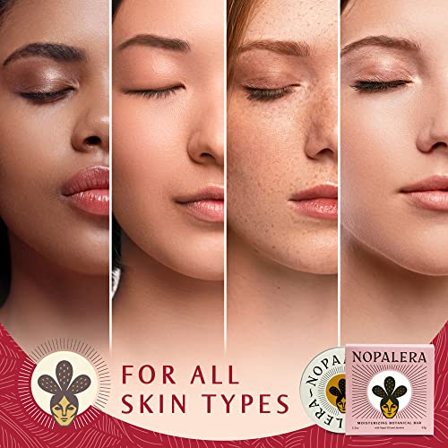 Nopalera Flor De Mayo Moisturizing Botanical Bar, Vegan, Plant-Based Moisturizer With Nopal Cactus Oil, Natural Fragrance, Pink, 2.2 Oz. (Pack Of 1) - As Seen On Shark Tank #TOP5
