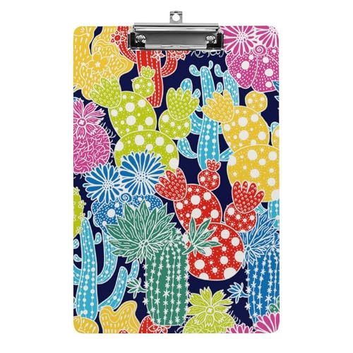Porte bloc A4 Couleur Cactus pour organiser vos réunions et notes de bureau