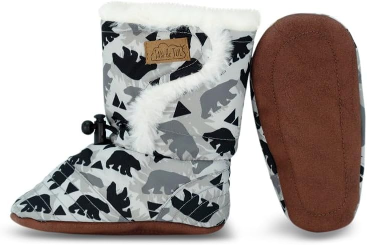 JAN & JUL Faux Fur Lined Winter Booties for Babies and Toddlers - Image 7