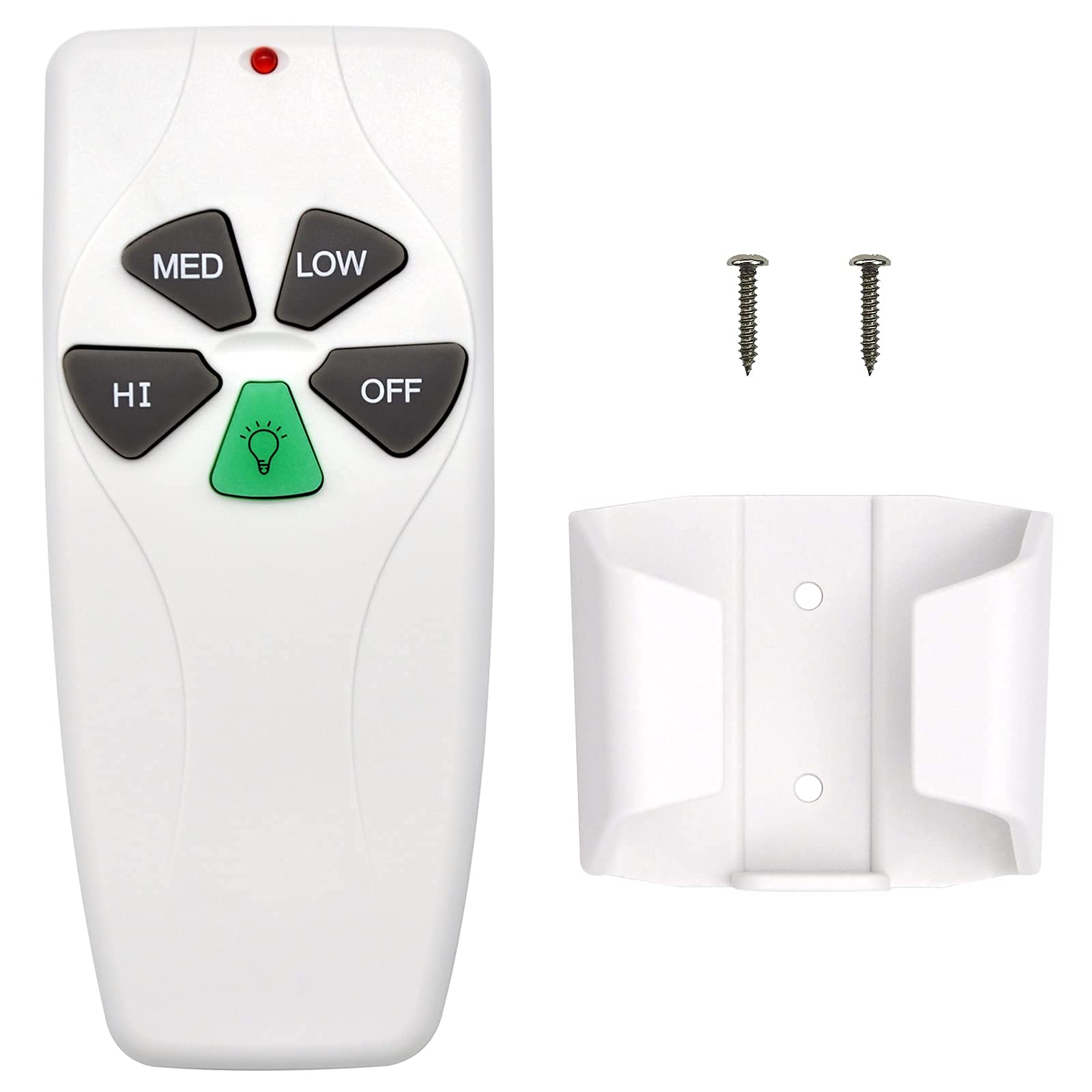 53T Ceiling Fan Remote Control Replacement for Harbor Breeze Hampton Bay Hunter, Replace 2AAZPFAN53T FAN-53T L3HFAN11T FAN-11T L3HFAN35T1 FAN-35T KUJCE9103 CHQ8BT7030T CHQ7030T UC7030T