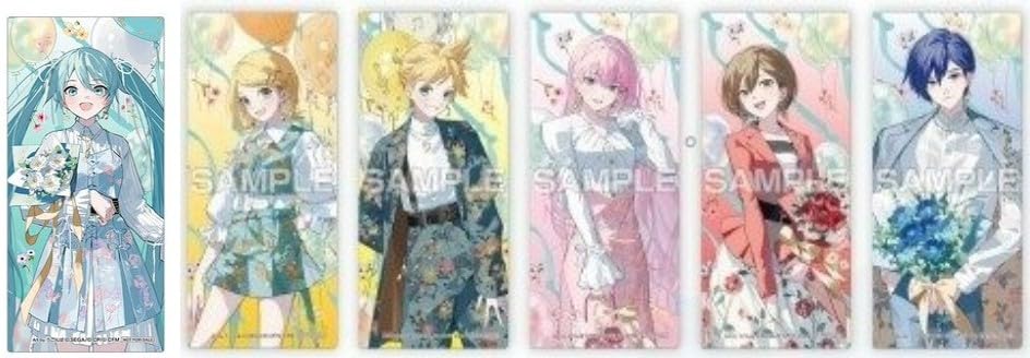 Amazon.co.jp: クリアしおり 全26種セット ﾌﾟﾛｼﾞｪｸﾄｾｶｲ ﾌﾟﾛｾｶ