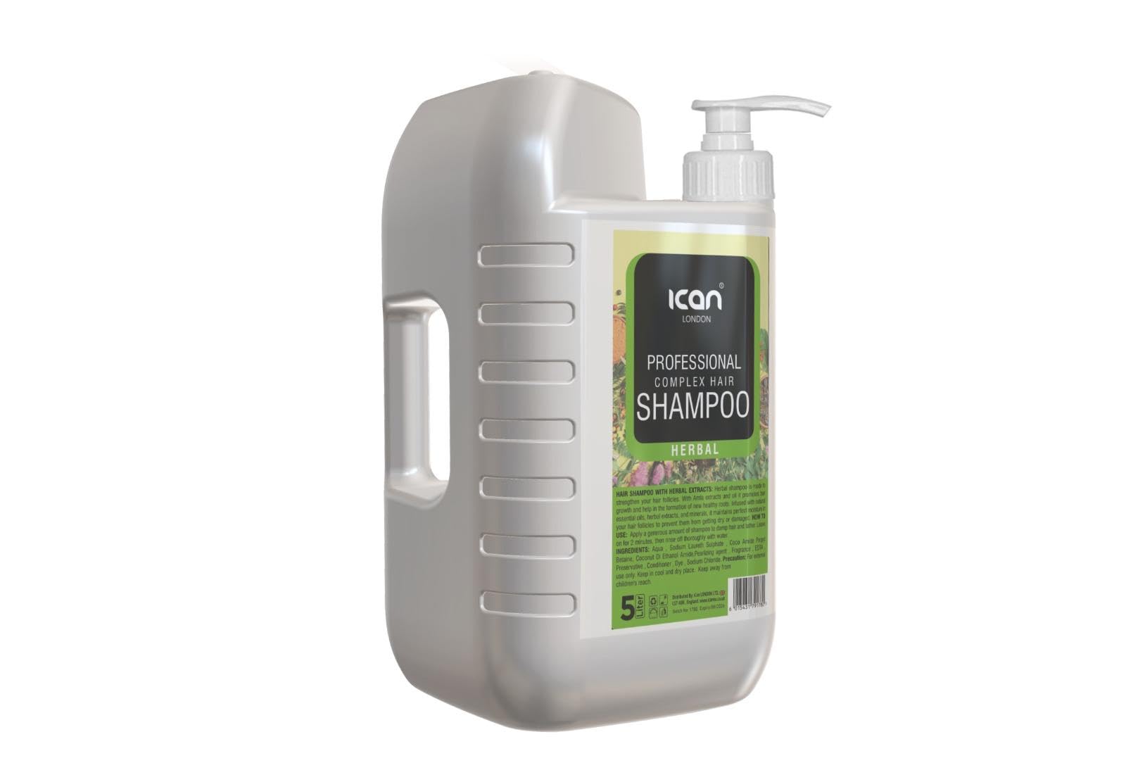 herbal complex shampoo 5 litre salon size