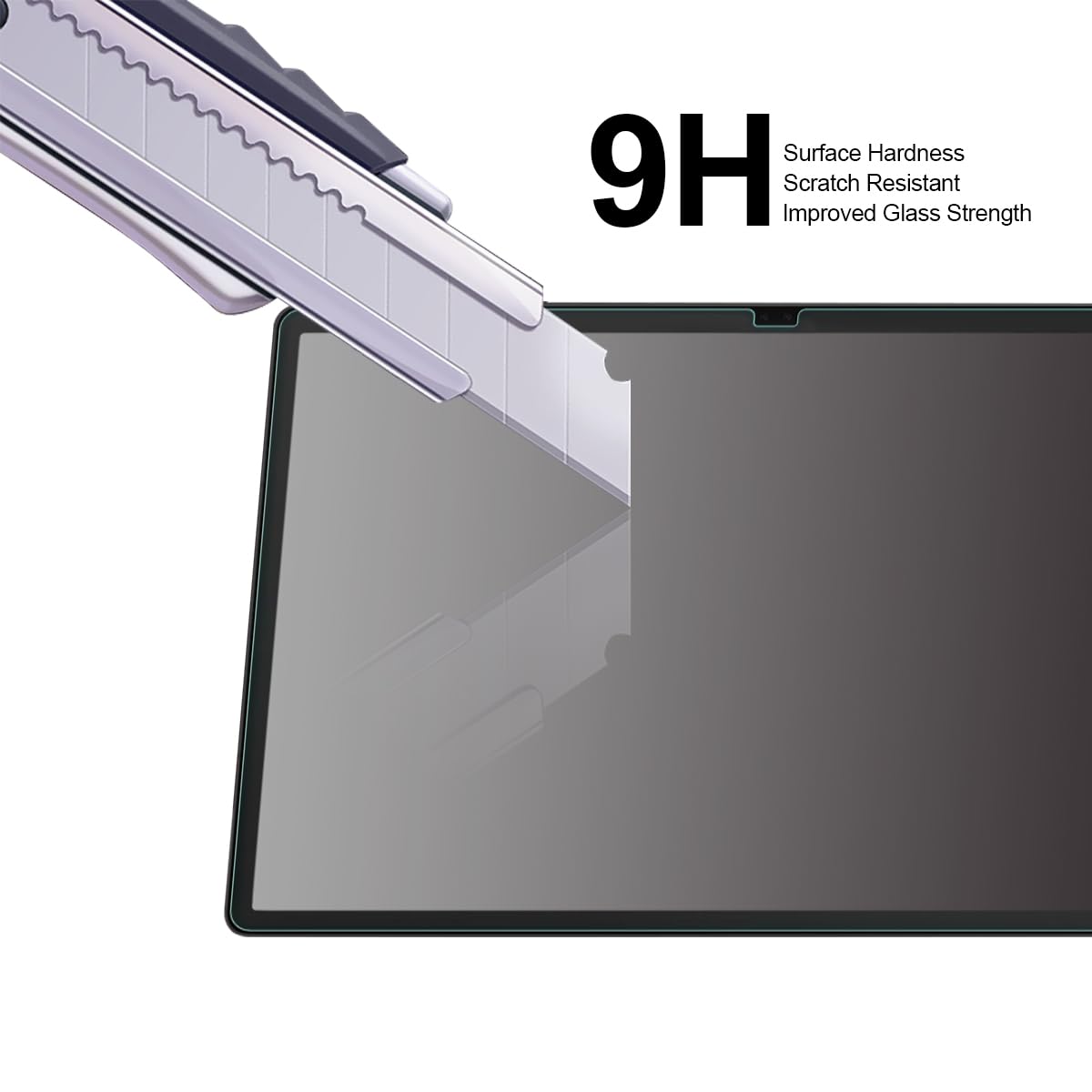 Supershieldz Lot de 2 films de protection d'écran en verre trempé anti-rayures et sans bulles pour Samsung Galaxy Tab S8 Ultra 14,8"