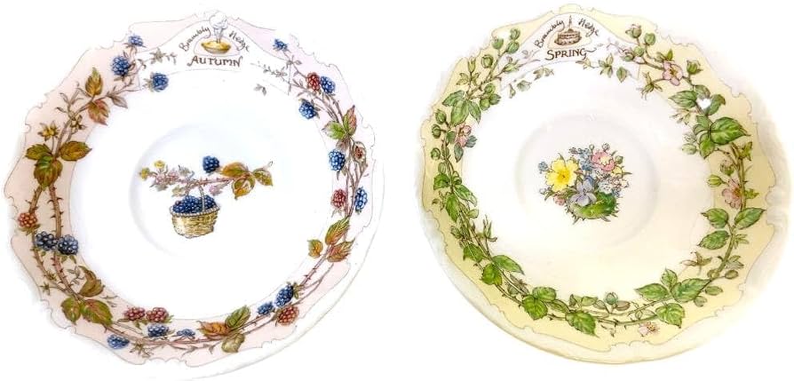 Amazon | ロイヤルドルトン ブランブリーヘッジ カップ&ソーサー 2客