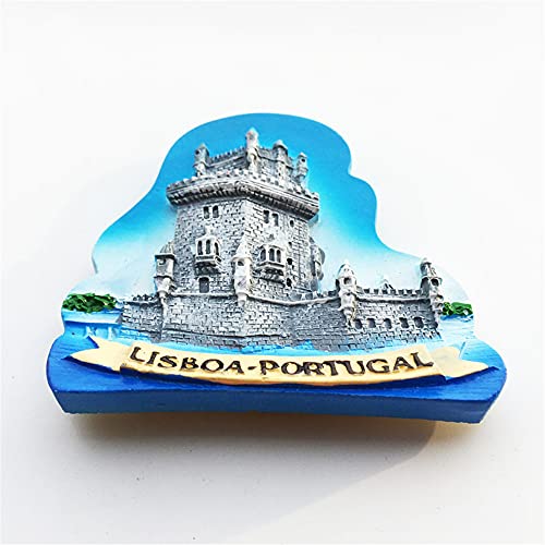 Calamita da frigorifero 3D Lisbona Portogallo per