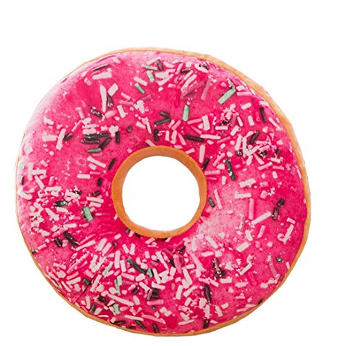Canapé Coussins décoratifs mignon Coussin Donuts Coussin Chocolat en peluche oreiller Coussin Seat Cover 40cm