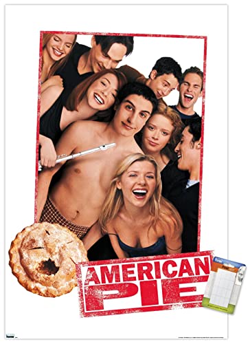 Poster mural American Pie grand format pour salle de jeux ou salon