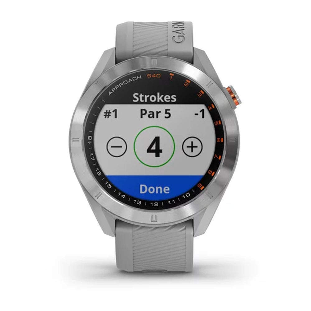 Amazon.com: Garmin Approach S40, Stylish GPS Golf Smartwatch