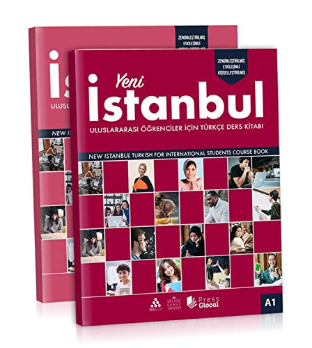 Istanbul A1 Turkce Seti Yeni, Libro di Testo per Imparare Turco, Corso di Turco, Livello Principiante