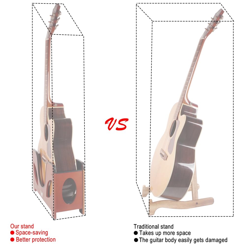 Stojak na gitarę, składany stojak na gitarę, regulowany stojak na gitarę, stojak na muzykę, część gitarowa