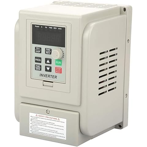 220VAC Variable Frequency Drive Single phase Variable Frequency Drive VFD Speed Controller for 3 phase 2.2kW AC Motor Cover