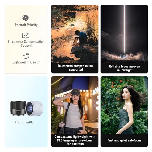Image of YONGNUO 50mm F1.8 Auto Focus Lens for Sony E Mount Mirrorless Cameras