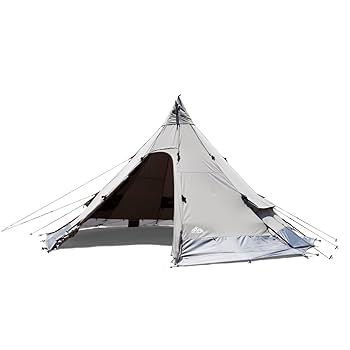 Mt.SUMI キャンプテント グレー ポール付き Mt.SUMI キャンプ