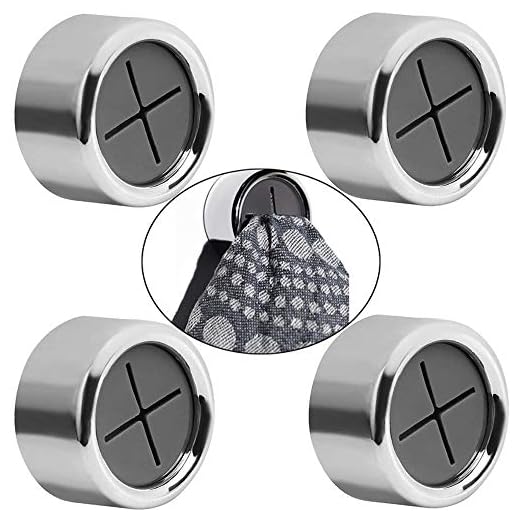Xinlie Ganchos Adhesivos Ganchos para Toallas Toallero Round Towel Holder Ganchos de Toalla Soporte de toalla de té Premium Round Tea Towel Holder para Puertas,Colgador de Paño de Cocina y Baño(4 PCS)
