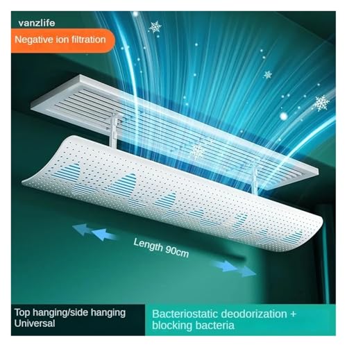 ZgGAR h V ݂艺ftN^[ obt h~ JZbg KCh jo[T(Central AC 90cm)