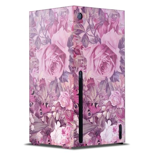 Skin Xbox Series X LebensArt Papillon Romance Autocollant Console