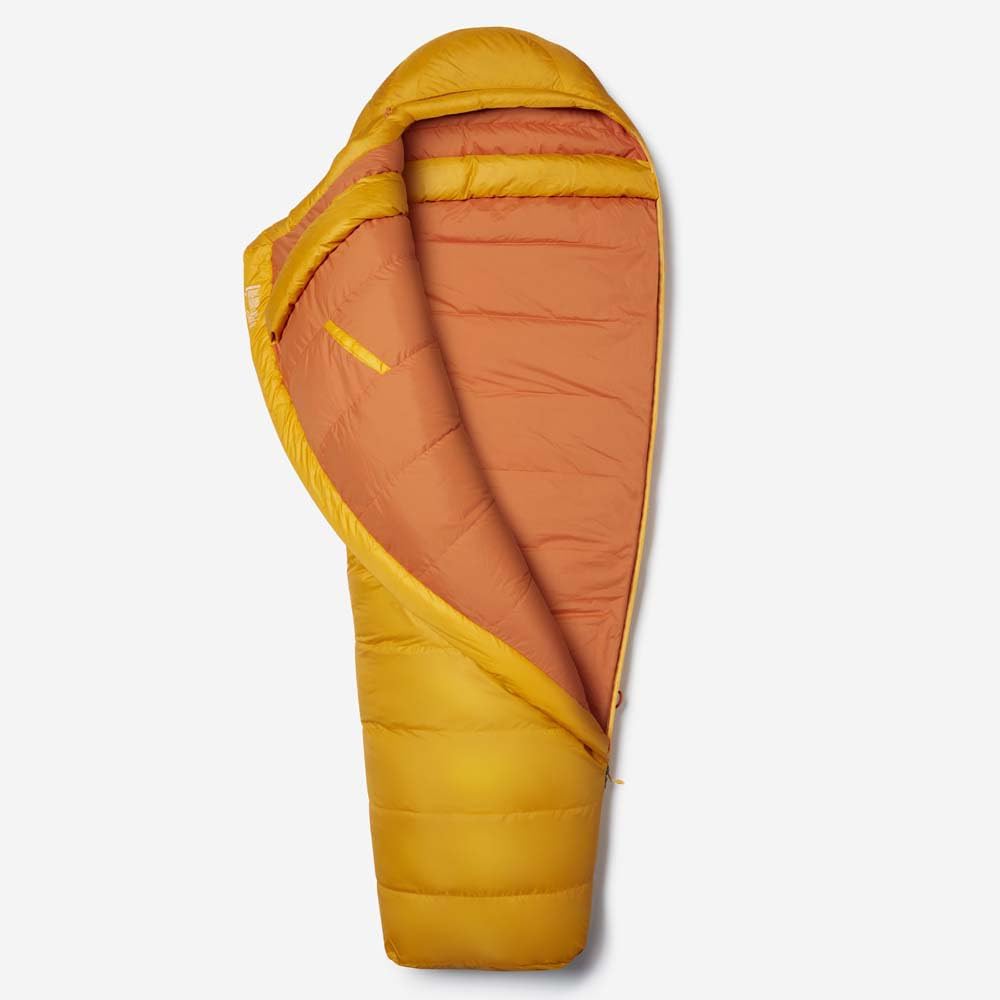 Marmot Lost Coast 5, Down Adult Mummy Sleeping Bag, 600+ Duck Down Filling, Light and Warm, Packable, Suitable Down to -40°