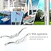 AMYSPORTS Marine Hardware Rope Cleat Steel Heavy Duty Rope Cleat Marine Stainless Deck Boat Cleat Mooring 6inch 2pcs
