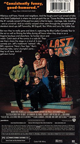 Cinta de vídeo Blue Collar Comedy Tour VHS USA para coleccionismo de cine cómico americano 3