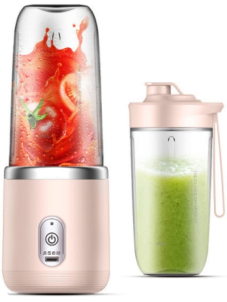 LOTOOL Portable Blender,Blender with six Blades,USB Personal Size Mini Juice Blender,14 Oz for Smoothies,Fresh juices,Shak...