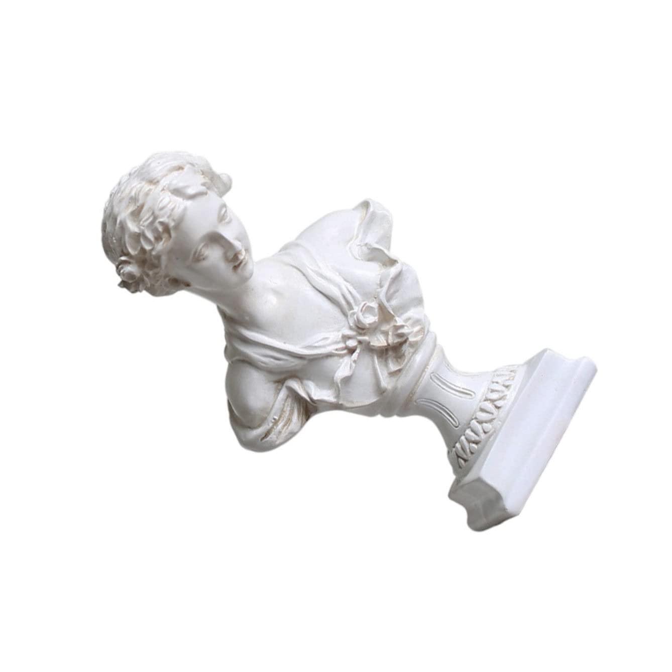 HANABASS Figurines Goddess Adornment Garden Decor Mini Bust Desk Figure Aphrodite Decorations Tabletop -shaped Style Ornament Gallery Female for Love Outdoor Greek Classic Office