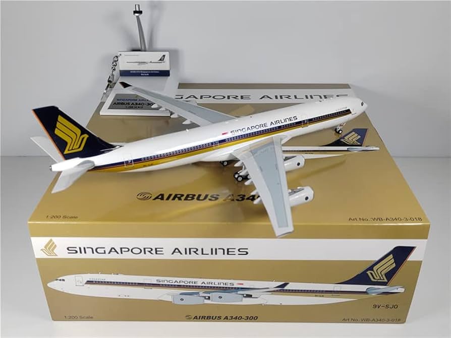 BBOX シンガポール航空 A340-300 9V-SJM 1/200 Amazon.com: Hobby-Ace for WB Models for Singapore Airlines