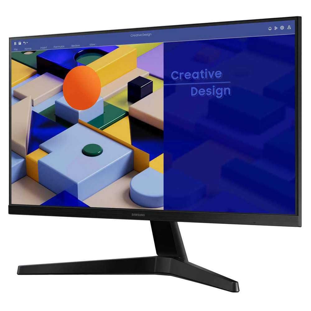 Samsung Ecran PC Gaming S31C 24" 75Hz - 5ms, Dalle IPS, FHD (1920 x 1080), 1000:1, 250 cd/㎡, Eye Saver Mode, AMD FreeSync, HDMI, VGA