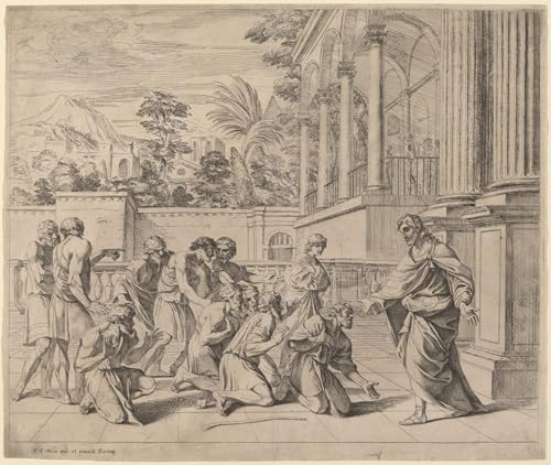 Impression Prints Toile Pier Francesco Mola : une œuvre fraternelle pour votre maison