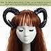 GRACEART Gothic Ram Horns Headband Hair Accessories