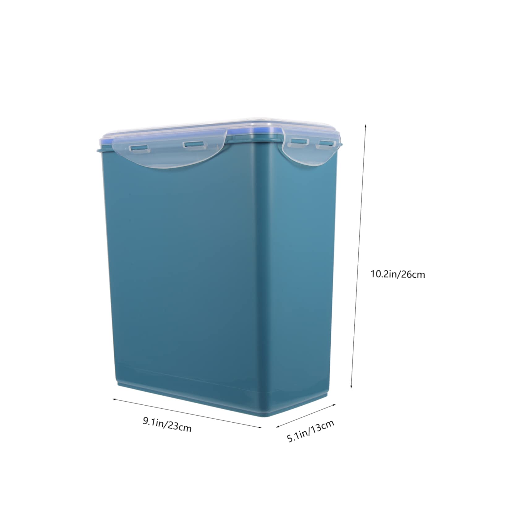 BCOATH Sealed Food Bin 2l Pet Food Container Dog Treat Storage Airtight Lid Perfect for Cat and Dog