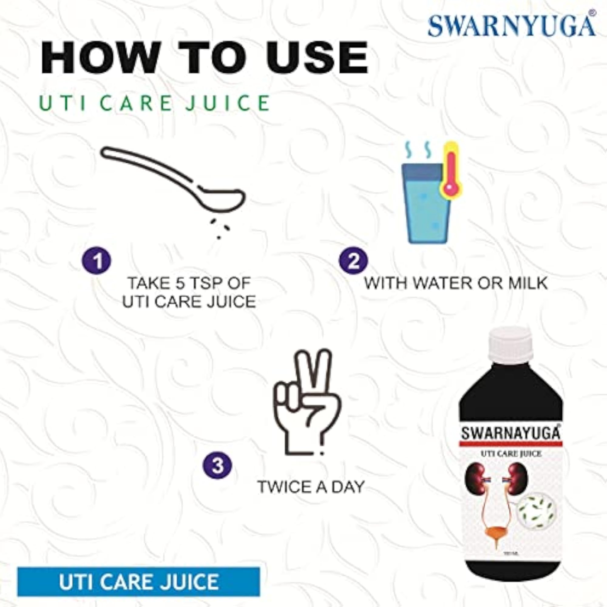 Swarnyuga Natural UTI Care Juice, 200ml