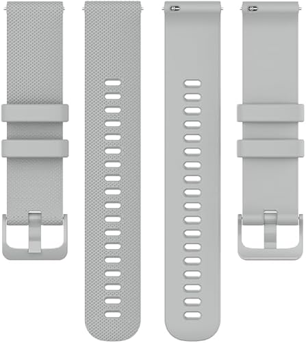 Vista 12 de Correas de repuesto de 0.866 in compatibles con Garmin Vivoactive 4/Garmin Forerunner 255/Garmin Forerunner 255 Music/Garmin Venu 2/Garmin