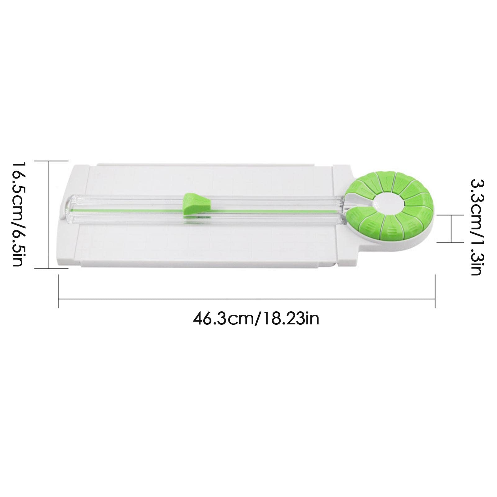 Coupe-papier - SURENHAP - Mini pliable - Échelle claire - Sans bavures - Acier au carbone