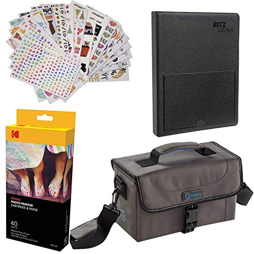 Kodak Dock Paper Cartridge Bundle + Deluxe Case + 4x6