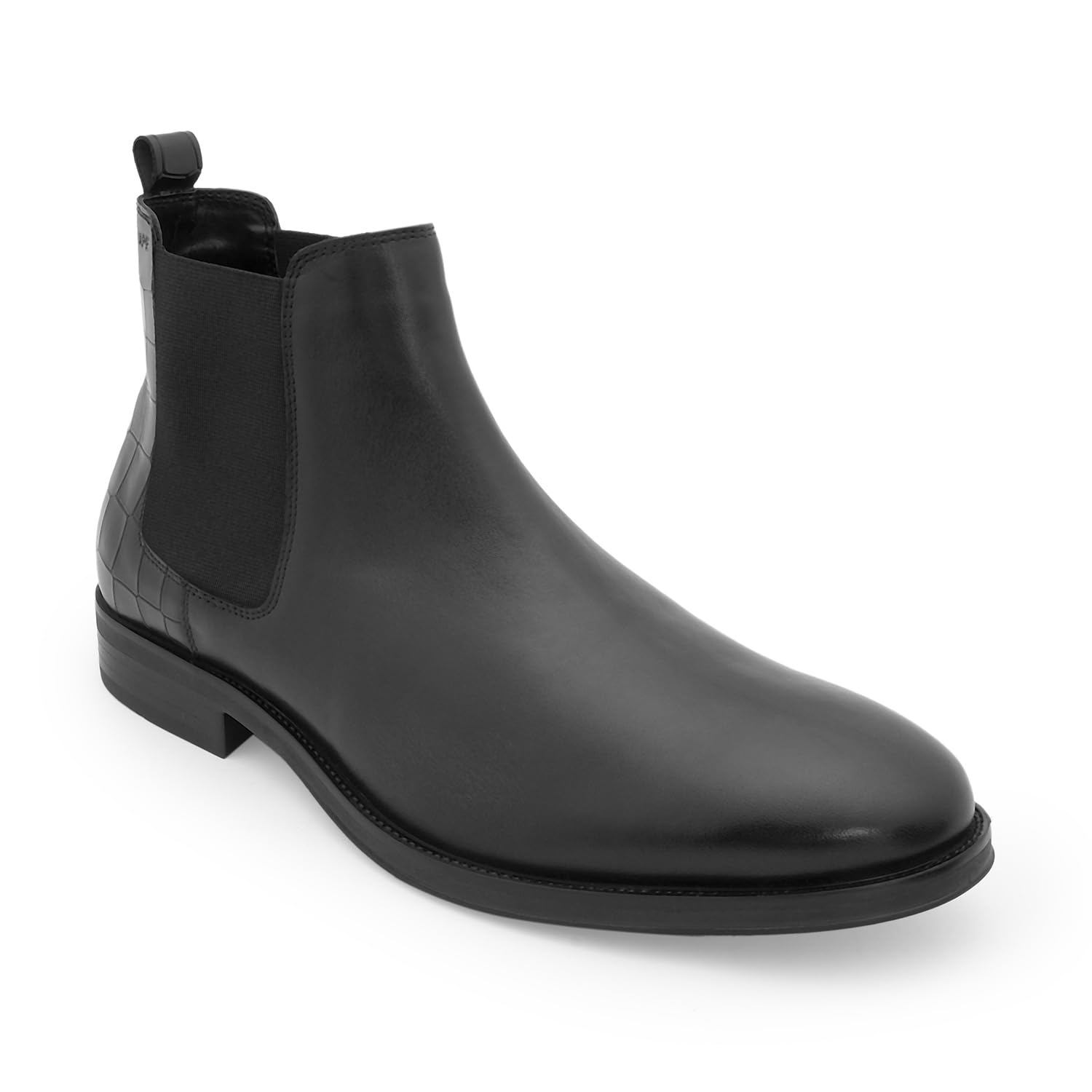 red tape Men'S Boots Brown Leather Round Toe Elastic All-Day Comfort-picture-10