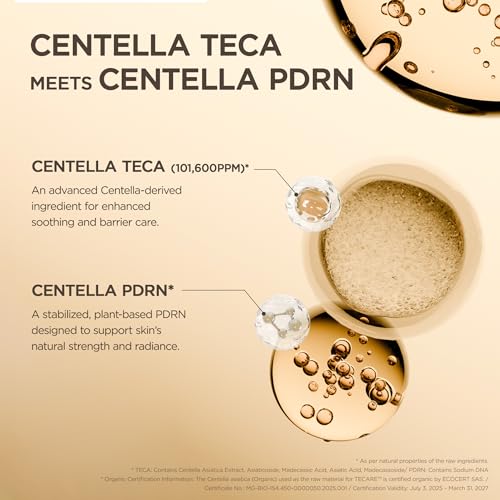 Image of SKIN1004 Madagascar Centella TECA Ampoule, Face Serum with 50X Centella TECA Technology, PDRN for Moisture Barrier Support, Hydrating Serum for Skin Firmness, Korean Skin Care, 1.69 fl oz / 50 ml