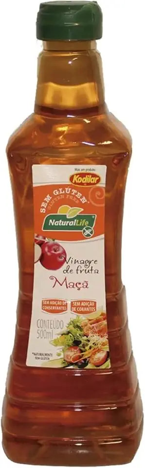 Vinagre de Maçã Natural Life - Sem Glúten - 500 mL