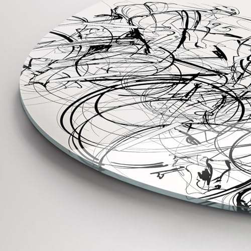 Horloge en verre de qualité supérieure Wallfluent moderne - 6
