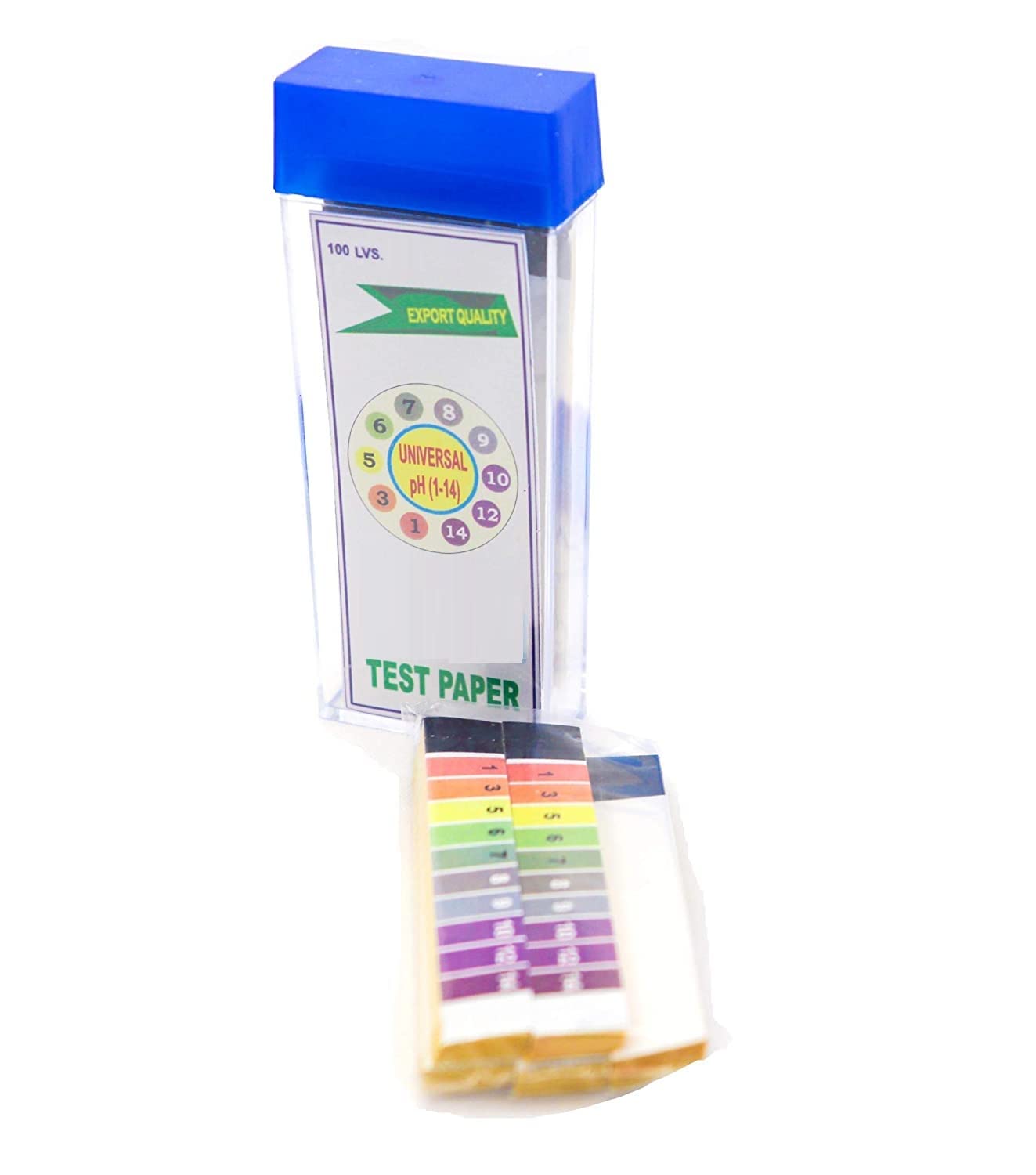 Buy pH 114, 100 Ph strips PH testing Strips, Test Indicator Litmus