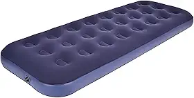 Colchão Inflável Solteiro - Colchão de Ar para Camping, Casa e Visitas - 186x76x22cm - Estrutura Honeycomb Reforçada