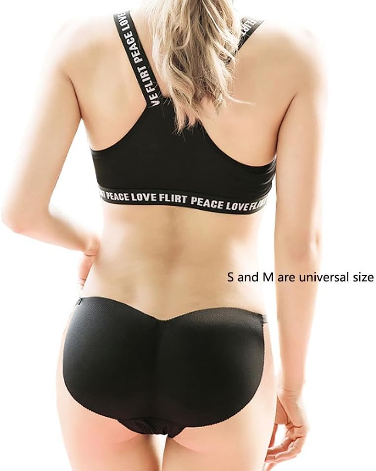 Aimery women's 2pcs Padded Seamless Lifter Butt Hip Enhancer Panties Shapewear Booty Lifting Shape Panty - Image 2