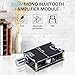PEMENOL TWS Bluetooth Mono Amplifier Module 100W DC 7-24V with TPA3116D2 Chip, Wireless Stereo Pairing, Multi-Input USB AUX Bluetooth, Volume Knob Control for Halloween DIY Car & Home Audio