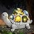 Turtle Solar Lights Outdoors Garden Statue Lawn Ornaments Turtle Solar Garden Statues with Butterfly Solar Lights Gifts for Women Men Birthday Gifts Turtle Garden Decor for Patio Lawn Porch Backyard